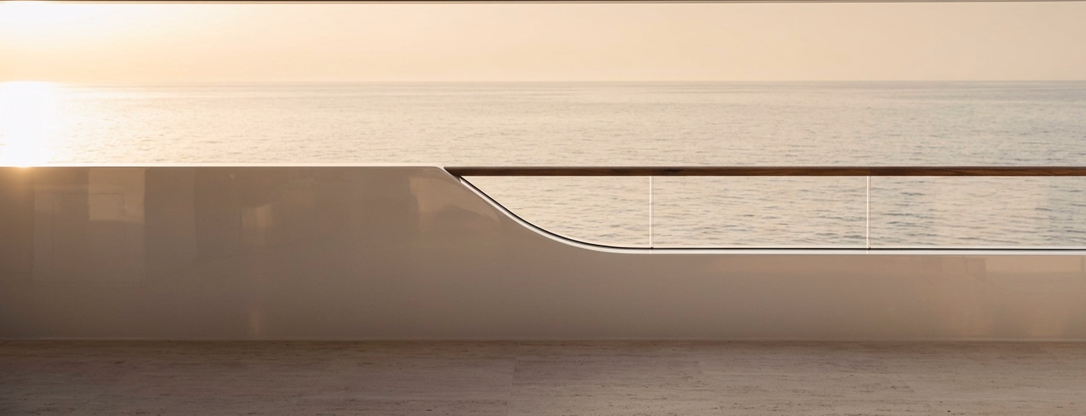 Acrylic & GRP in a luxury interior at sunrise.