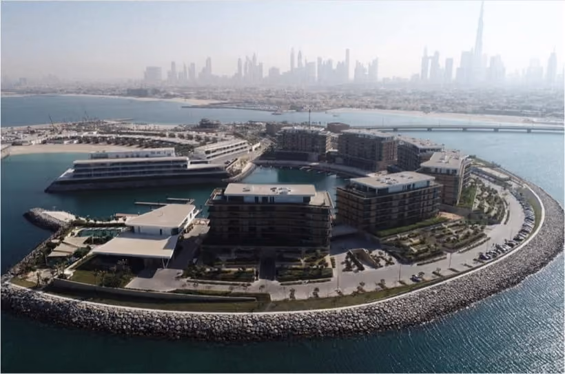 Bulgari Residences on Jumeirah Bay, Dubai, where a full multi-surface snag restoration programme was completed before handover.
