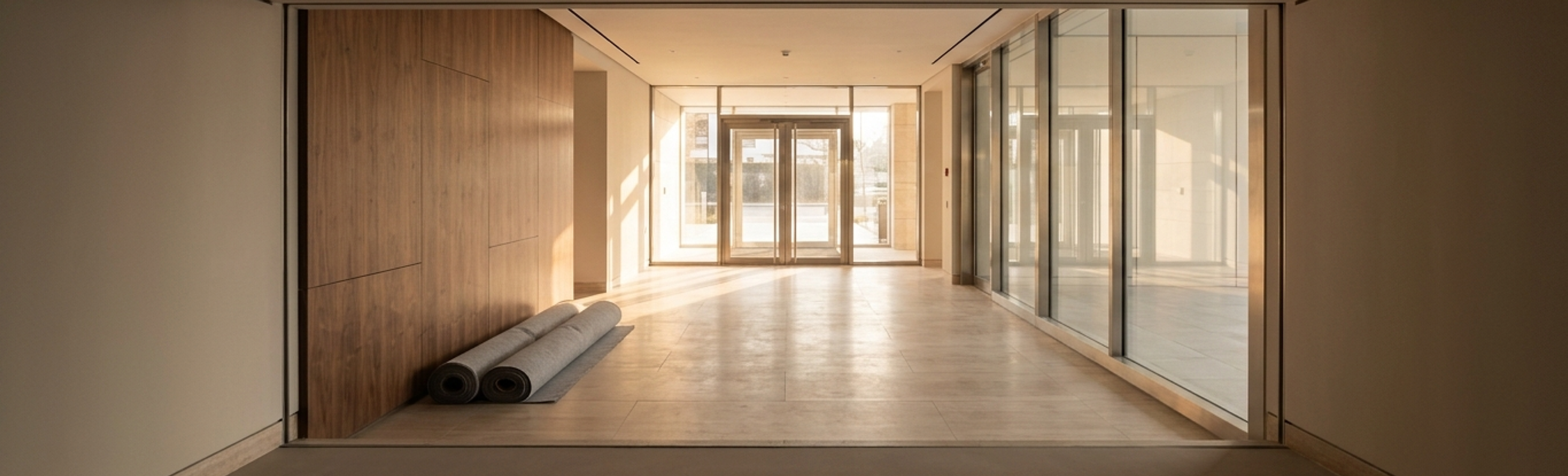Multi-Surface in a luxury interior at sunrise.