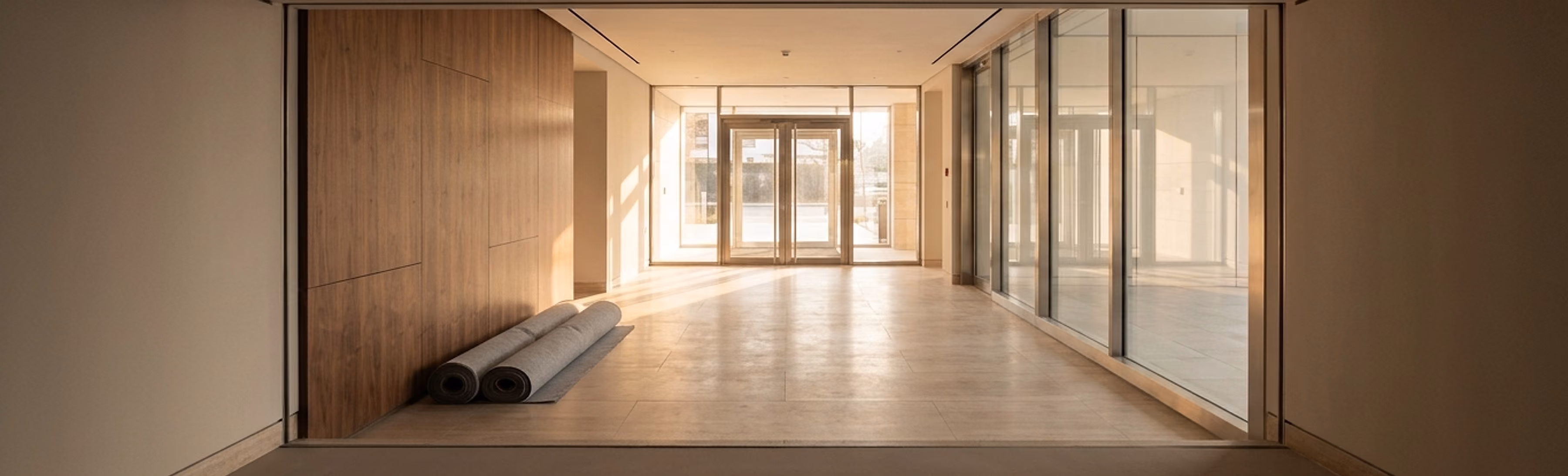 Multi-Surface in a luxury interior at sunrise.