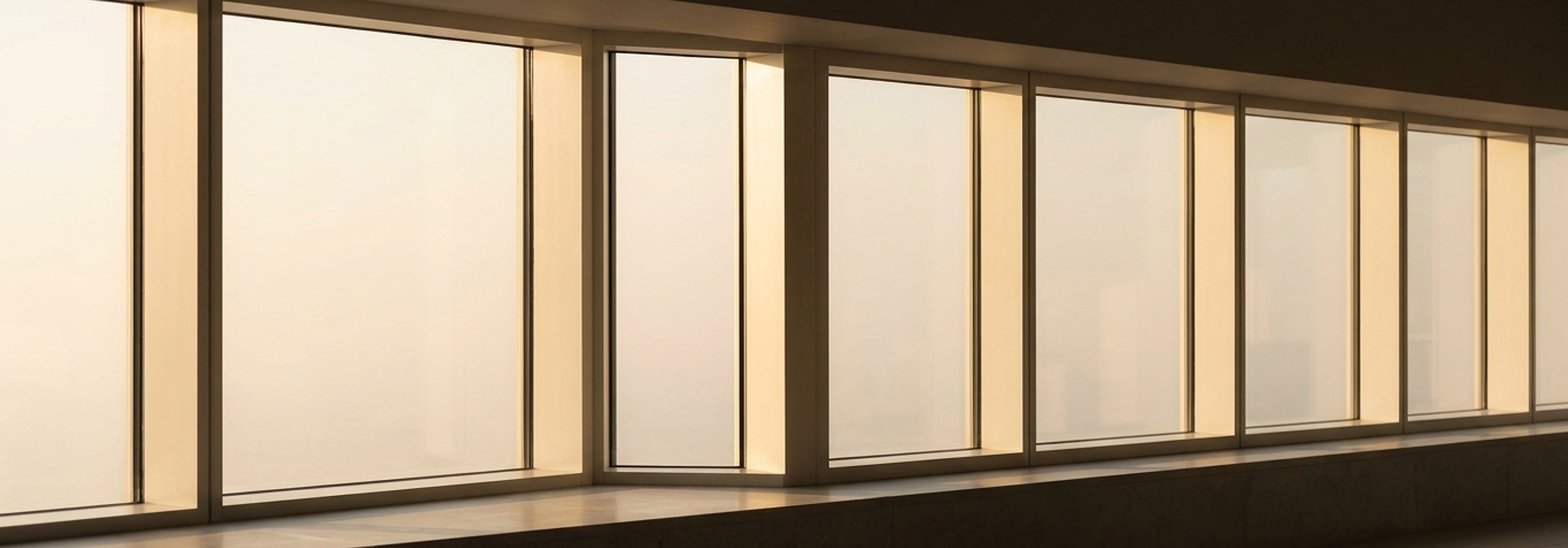 Painted Finishes in a luxury interior at sunrise.