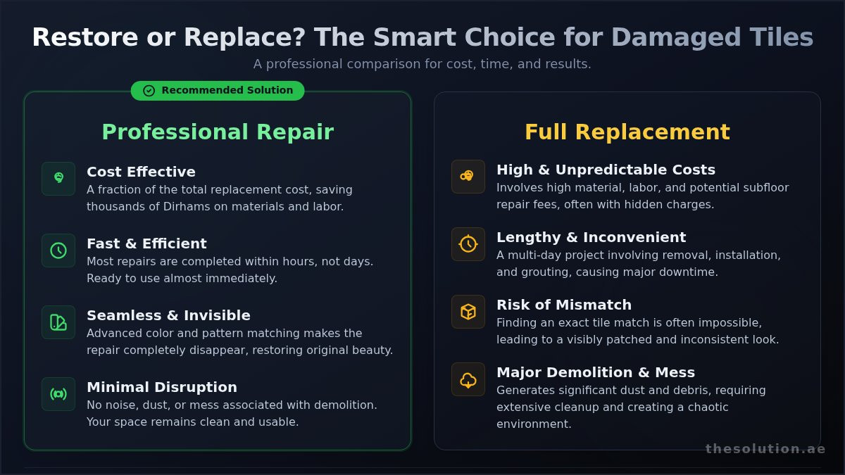 Ceramic & Tile Repair: The Professional Guide to Flawless Restoration