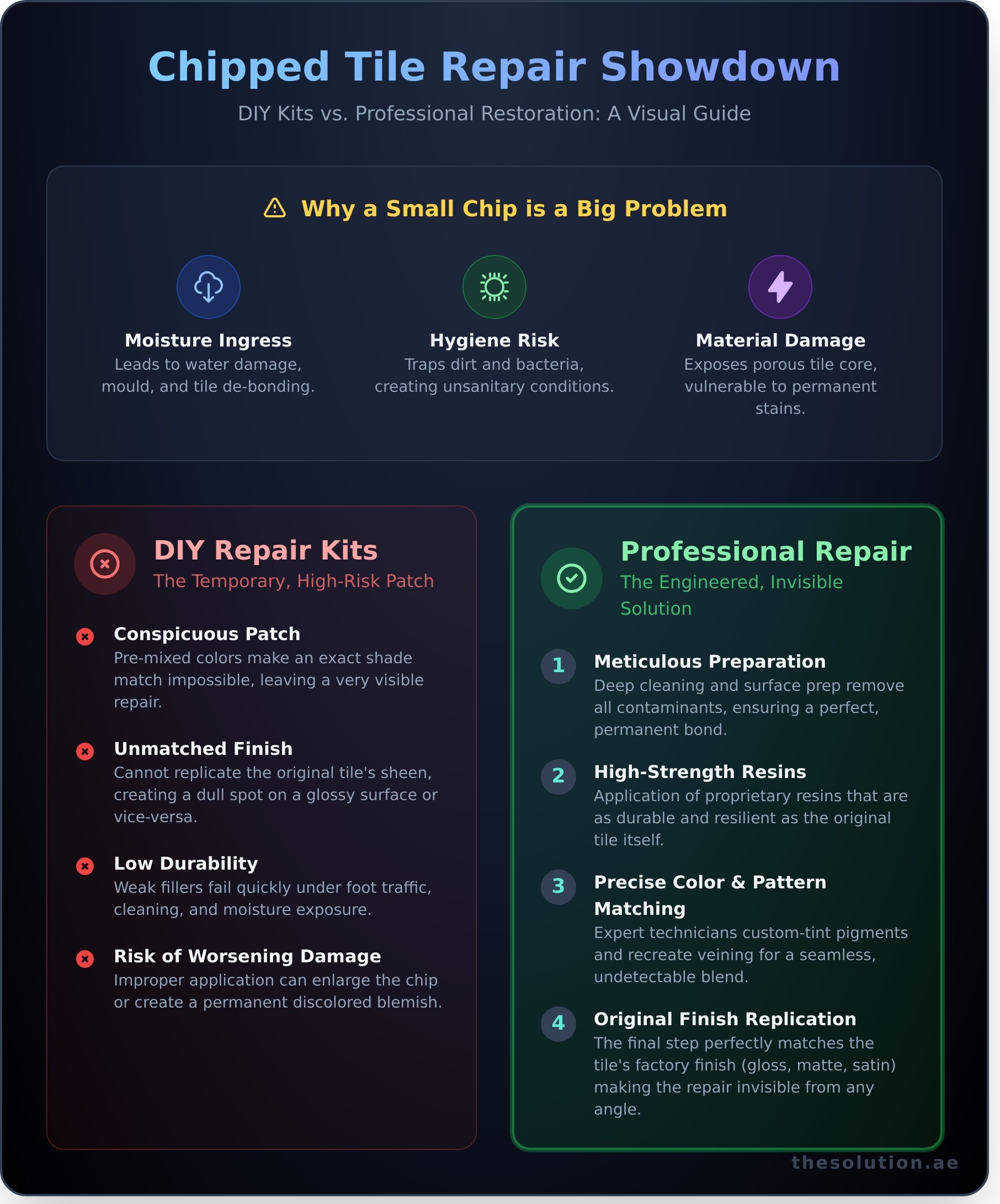 Chipped Tile Repair: A Professional Guide to a Flawless Finish