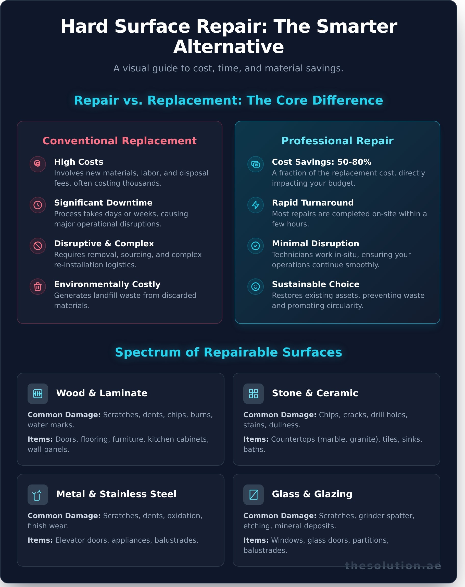 Hard Surface Repair: The Ultimate Guide to Restoring Surfaces & Saving Costs