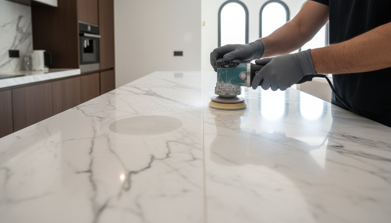 Looking for a 'Marble Shop Near Me'? Why Repair Is the Smarter Choice