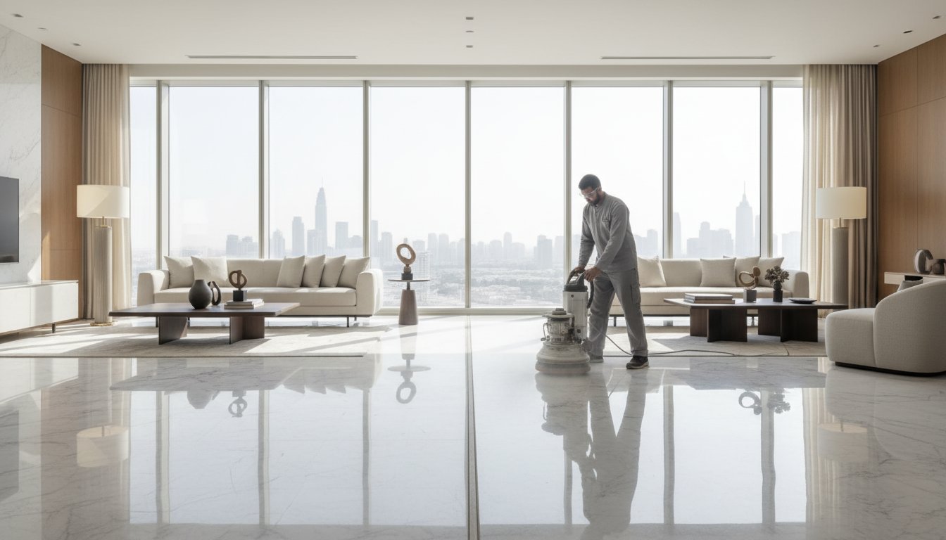 Marble Polishing in Dubai: The Definitive Guide to Restoring Your Stone's Shine