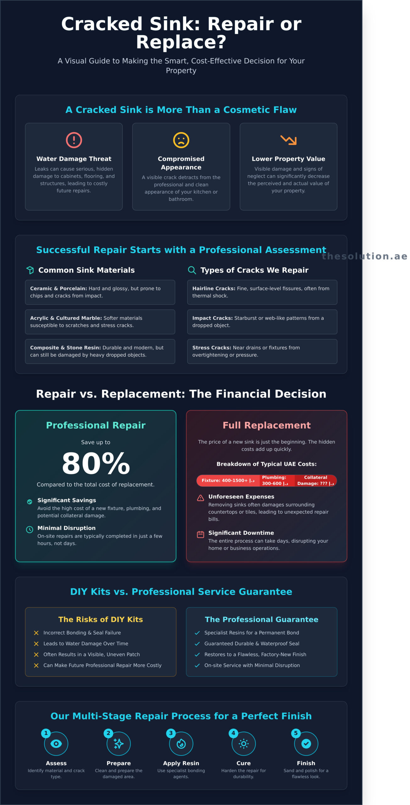 Cracked Sink Repair: A Professional Guide to Restoration