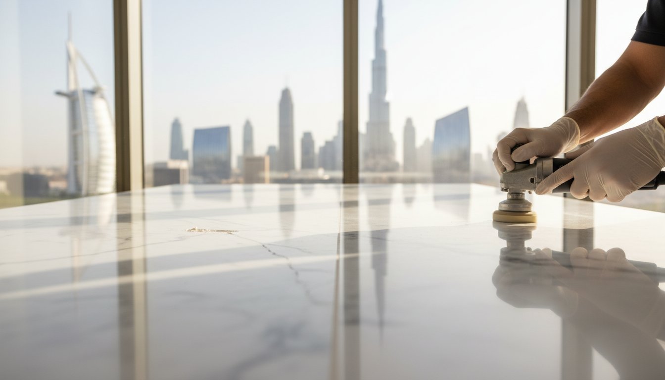 Commercial Surface Repair in Dubai: The Intelligent Alternative to Replacement