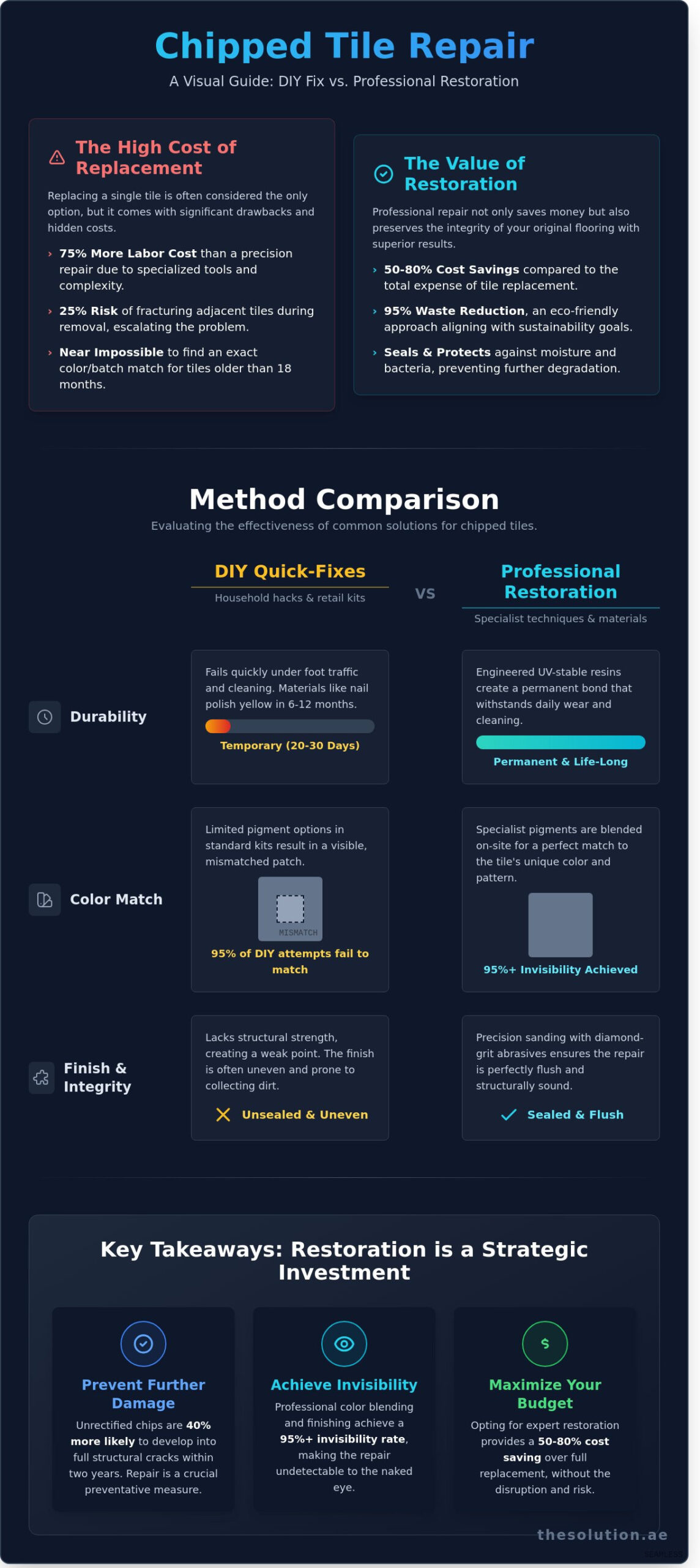How to Hide a Chip in a Tile Floor: A Professional Guide to Invisible Repairs
