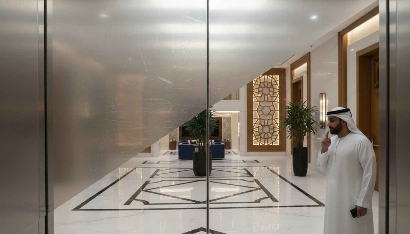 How to Remove Scratches from Stainless Steel Elevators: The Professional Restoration Guide