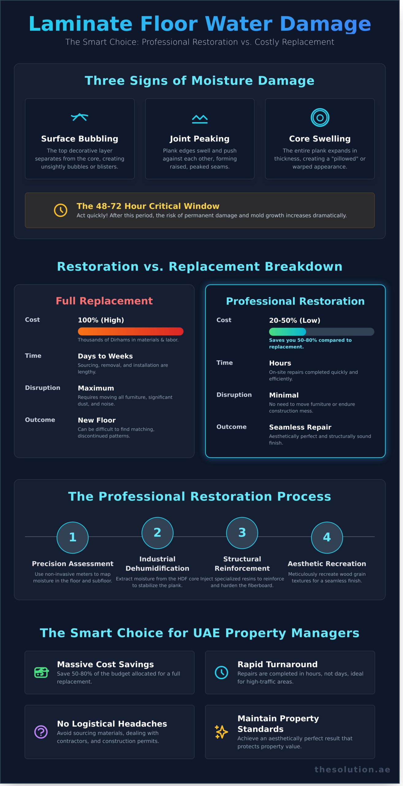 How to Repair Water Damaged Laminate Flooring: The Professional Restoration Guide