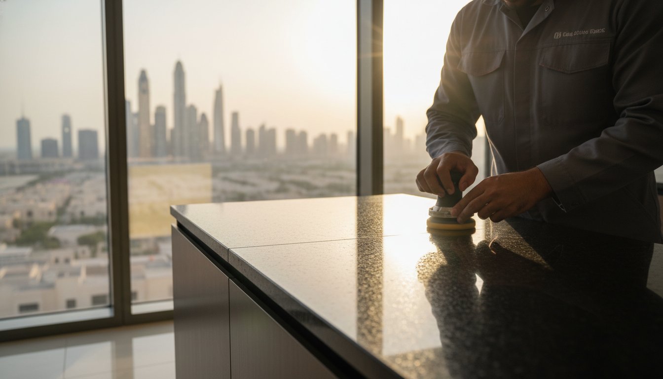 Professional Granite Countertop Repair in Abu Dhabi: Invisible Restoration Guide