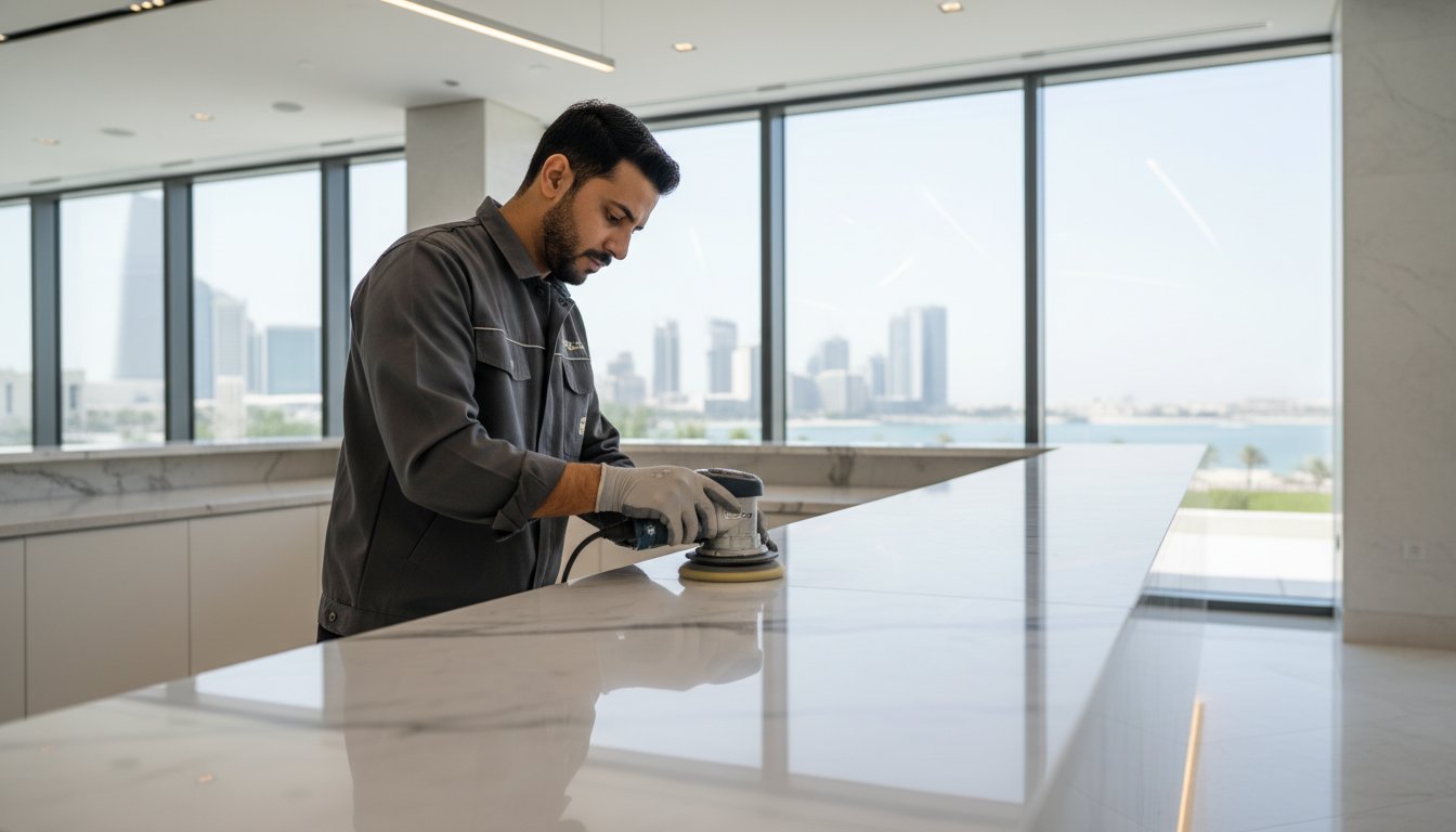 Professional Hard Surface Restoration in Abu Dhabi