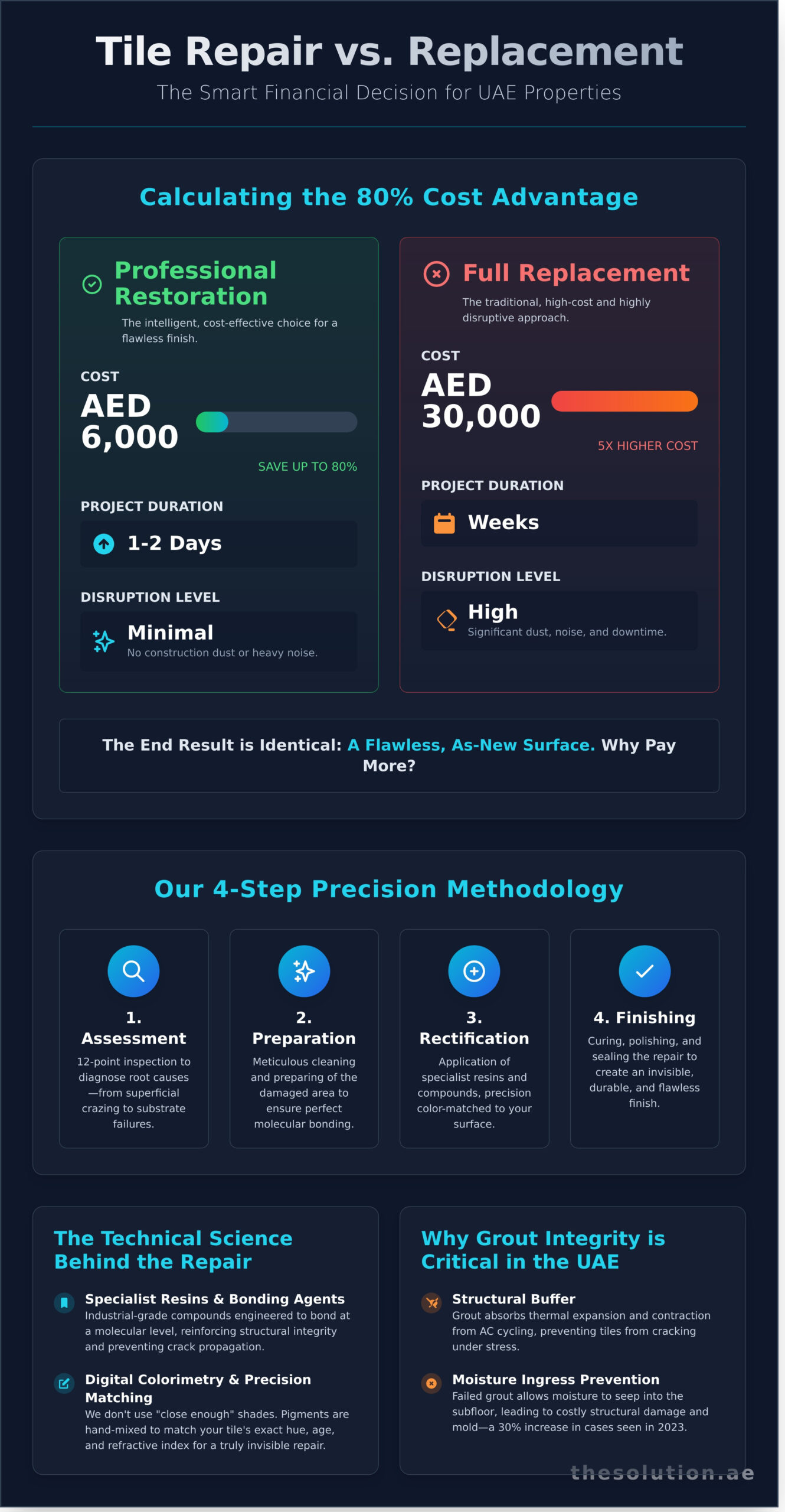 Professional Tile and Grout Repair in the UAE: The Ultimate Restoration Guide