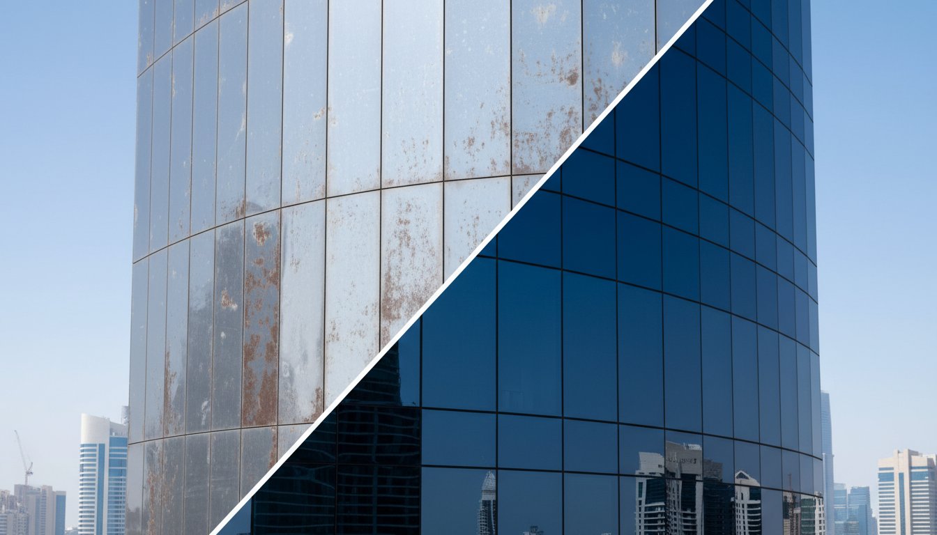 Restoring Faded Metal Surfaces: The Ultimate UAE Property Manager’s Guide