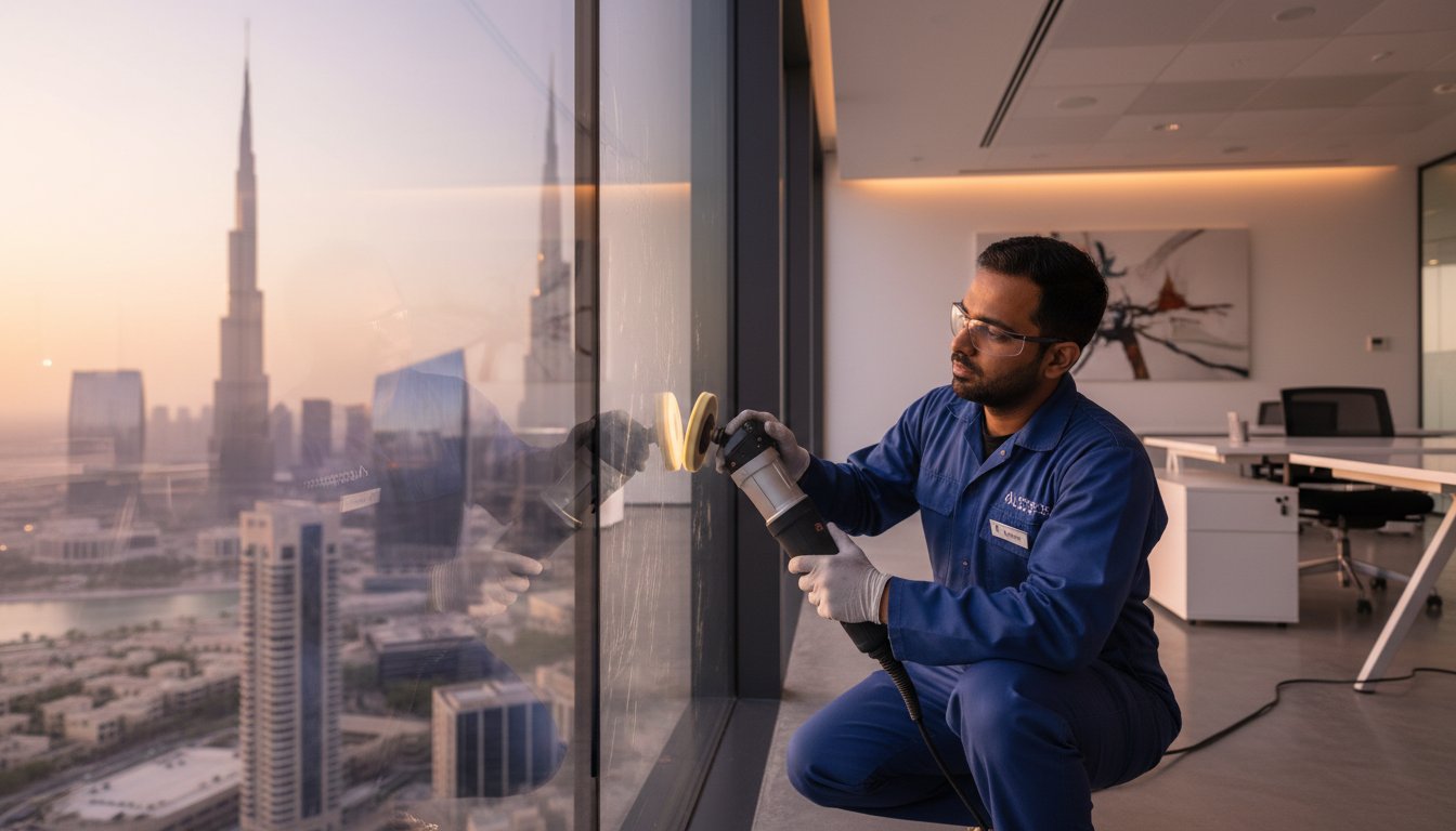 Scratched Glass Repair Dubai: The Cost-Effective Alternative to Replacement
