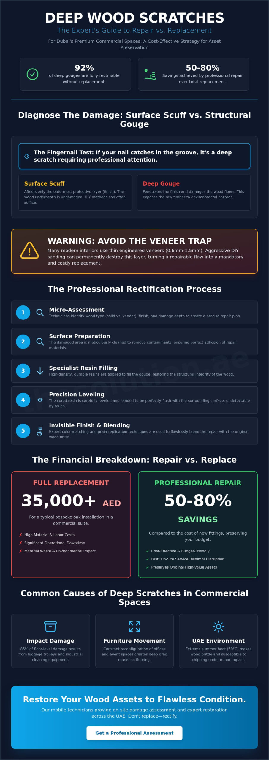 How to Get Deep Scratches Out of Wood: A Professional Restoration Guide