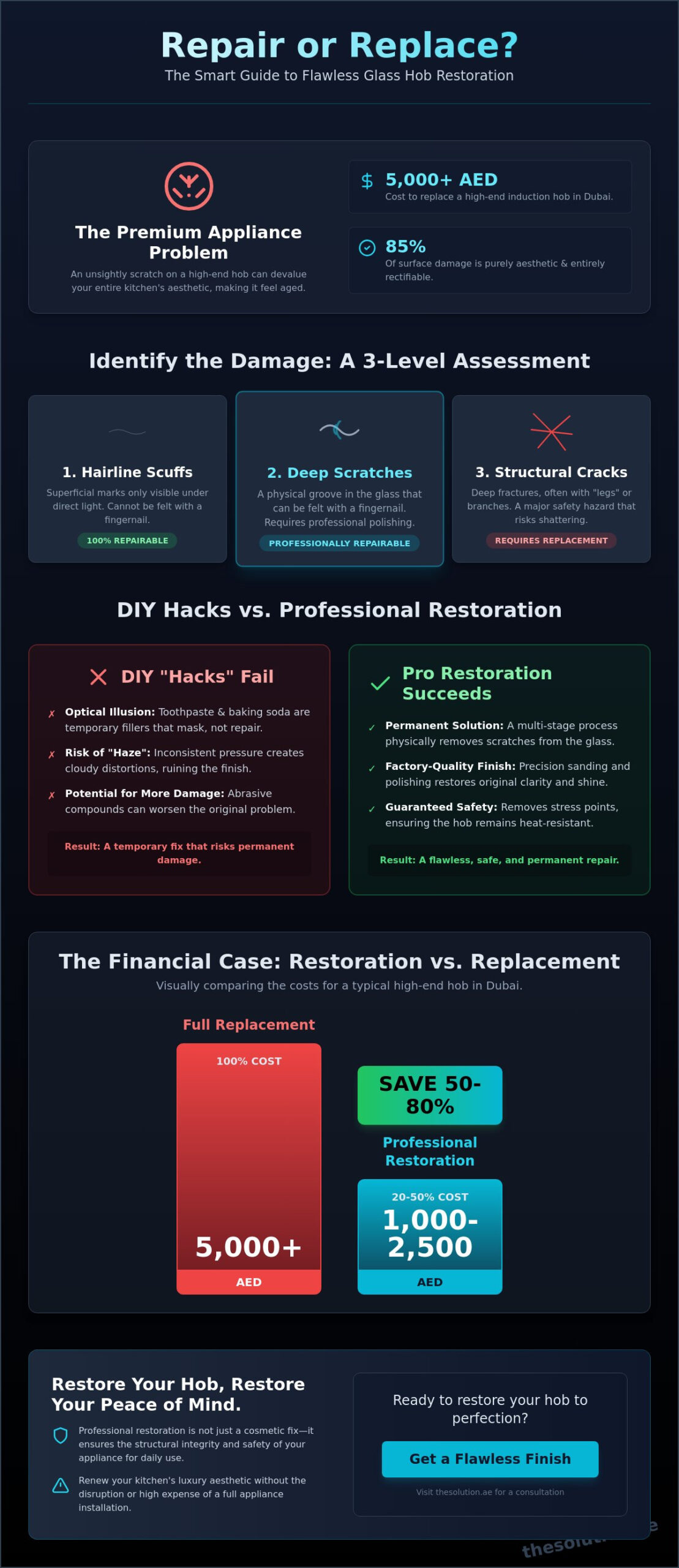 How to Repair Scratches on a Glass Hob: The Professional Restoration Guide