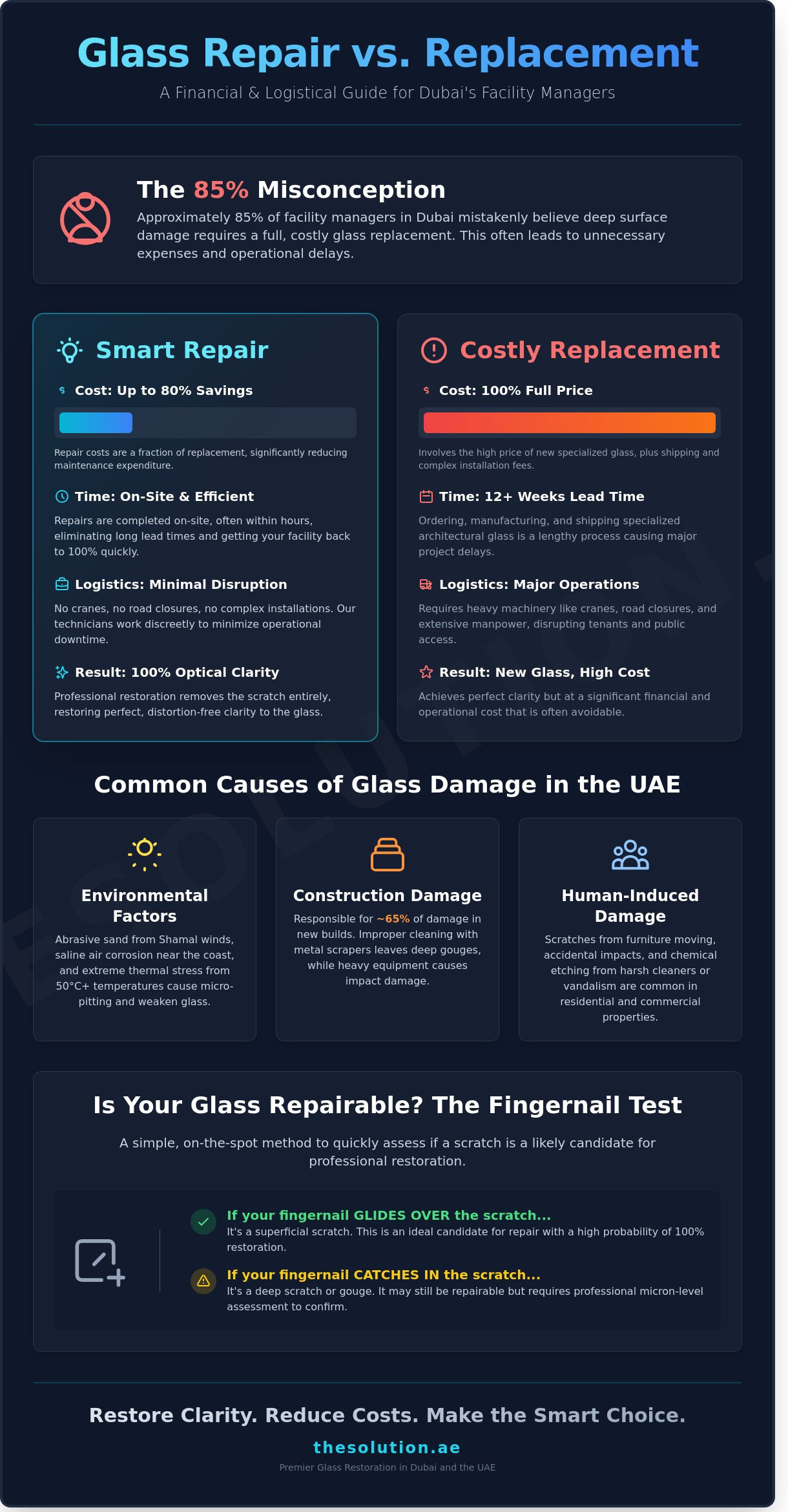 Scratched Window Glass Repair: The Professional Guide to Restoration vs. Replacement