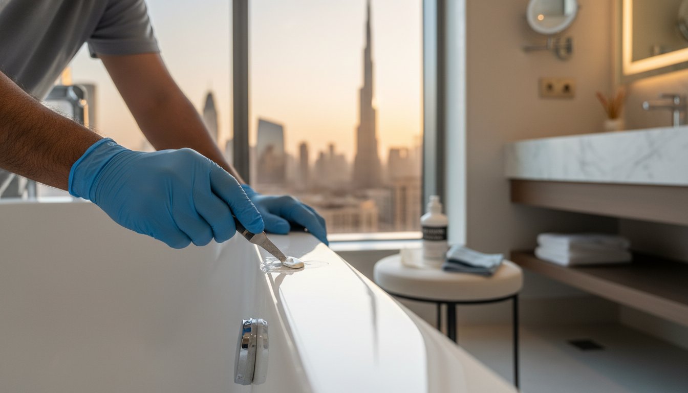 Chipped Bathtub Repair Service in Dubai: Professional On-Site Restoration 2026