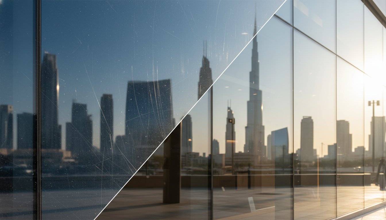 Glass Polishing for Retail Storefronts: The Professional Guide to Flawless Facades