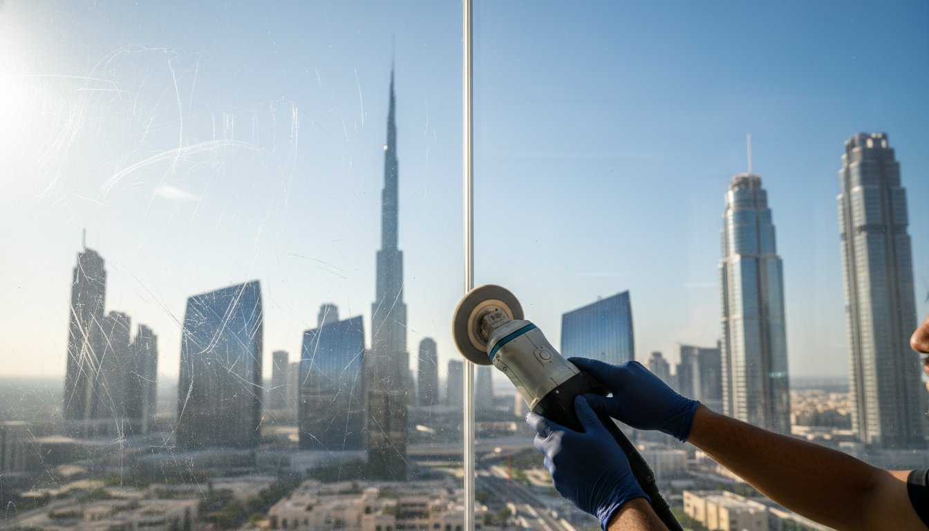 Professional Scratch Removal for Glass: The Definitive UAE Restoration Guide