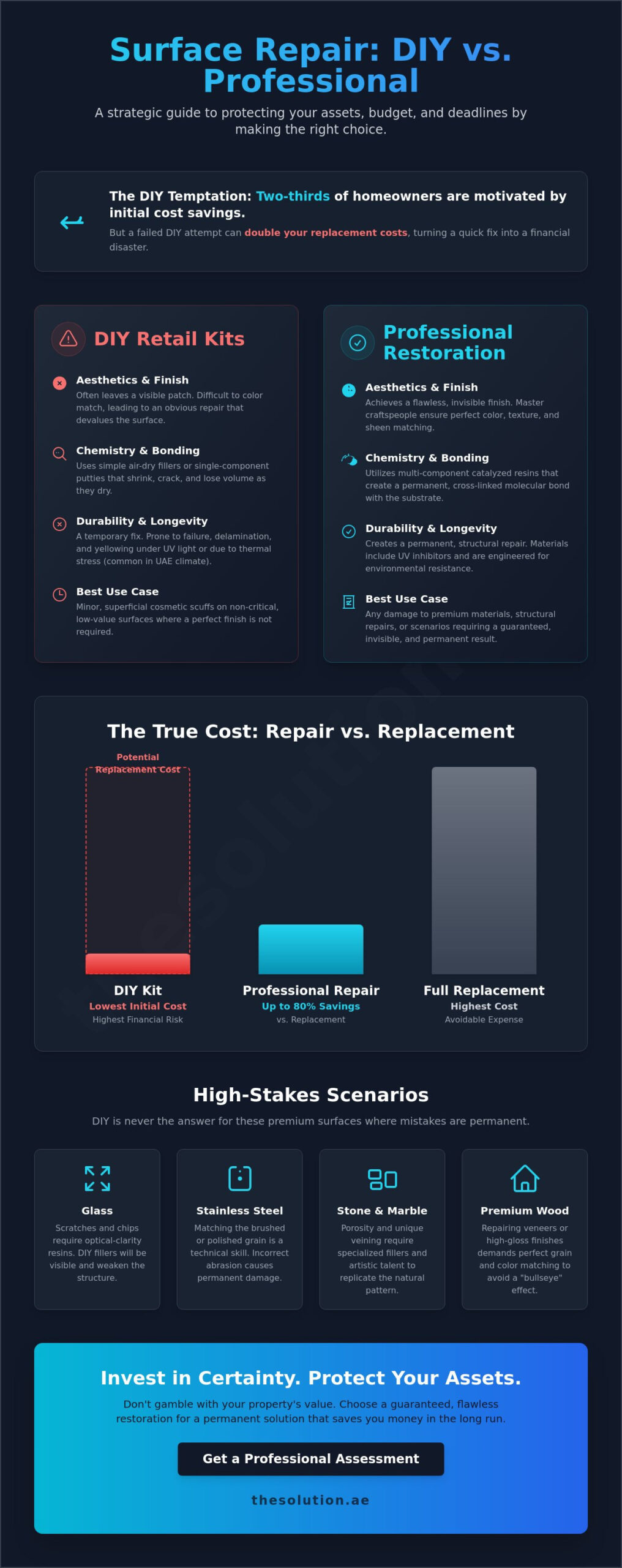 Professional Surface Repair vs. DIY: The Ultimate 2026 Comparison Guide