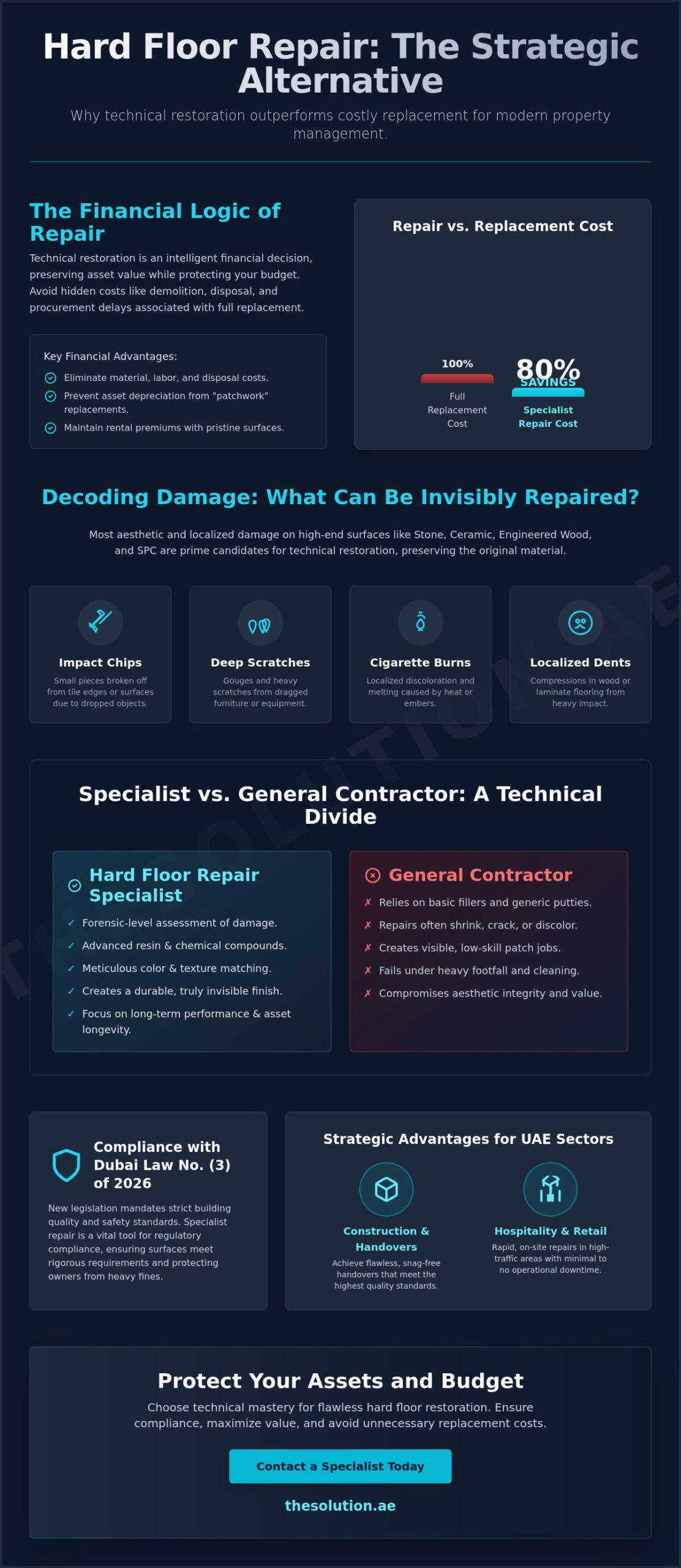 Hard Floor Repair Specialist: Technical Restoration vs. Replacement in 2026
