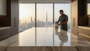 Professional Marble Countertop Polishing Service in Dubai: Restore Luxury Without Replacement