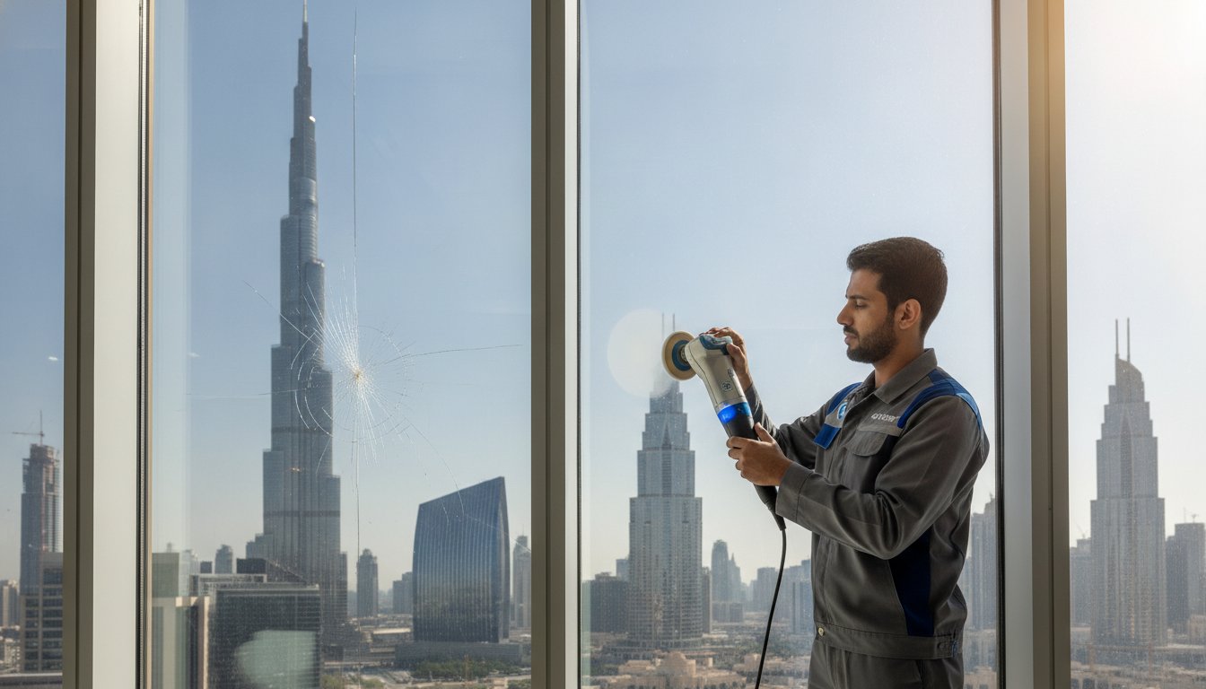Professional Tempered Glass Scratch Repair in the UAE: The 2026 Guide