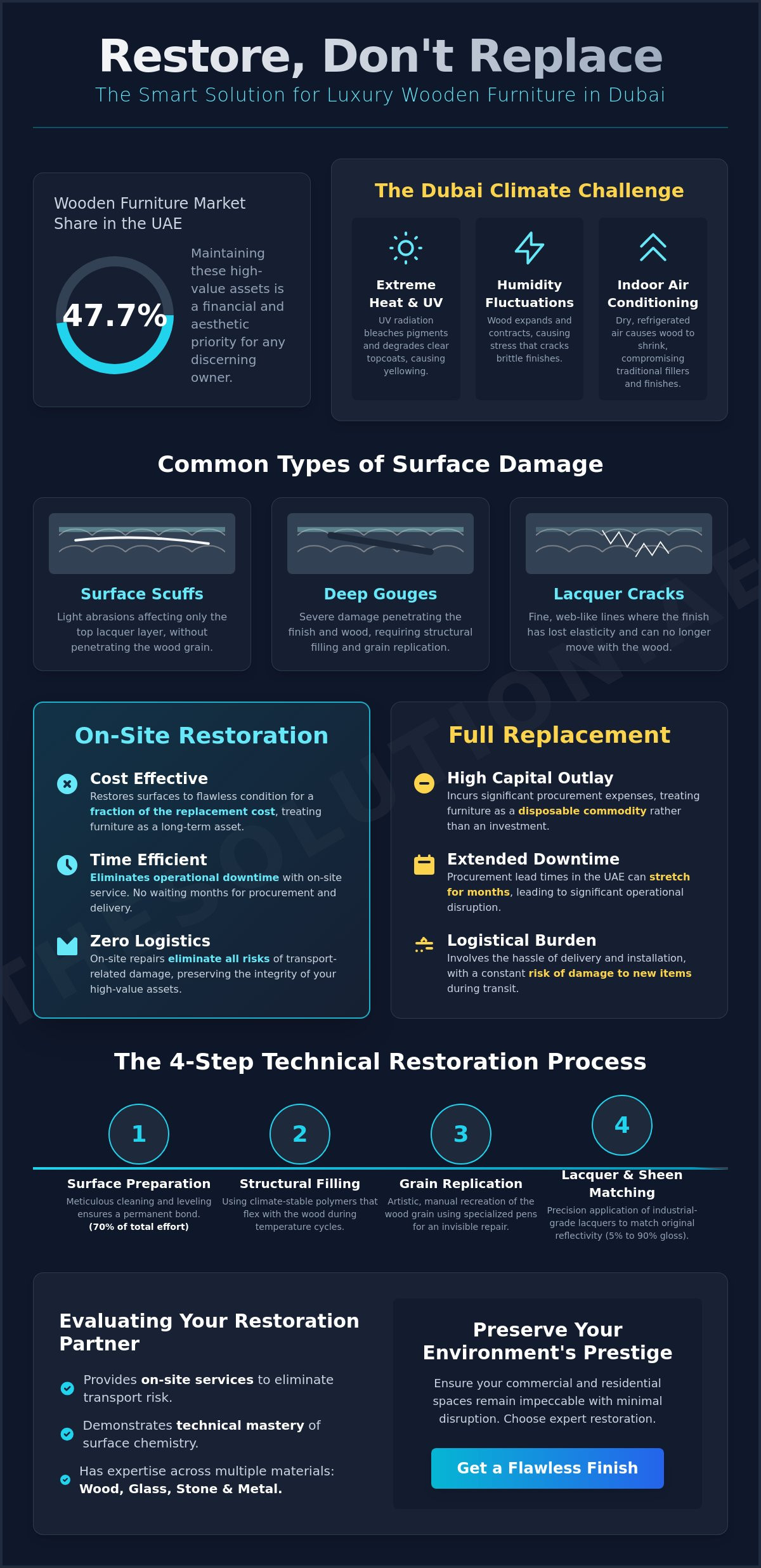 Wooden Furniture Scratch Repair in Dubai: Professional Restoration Guide 2026