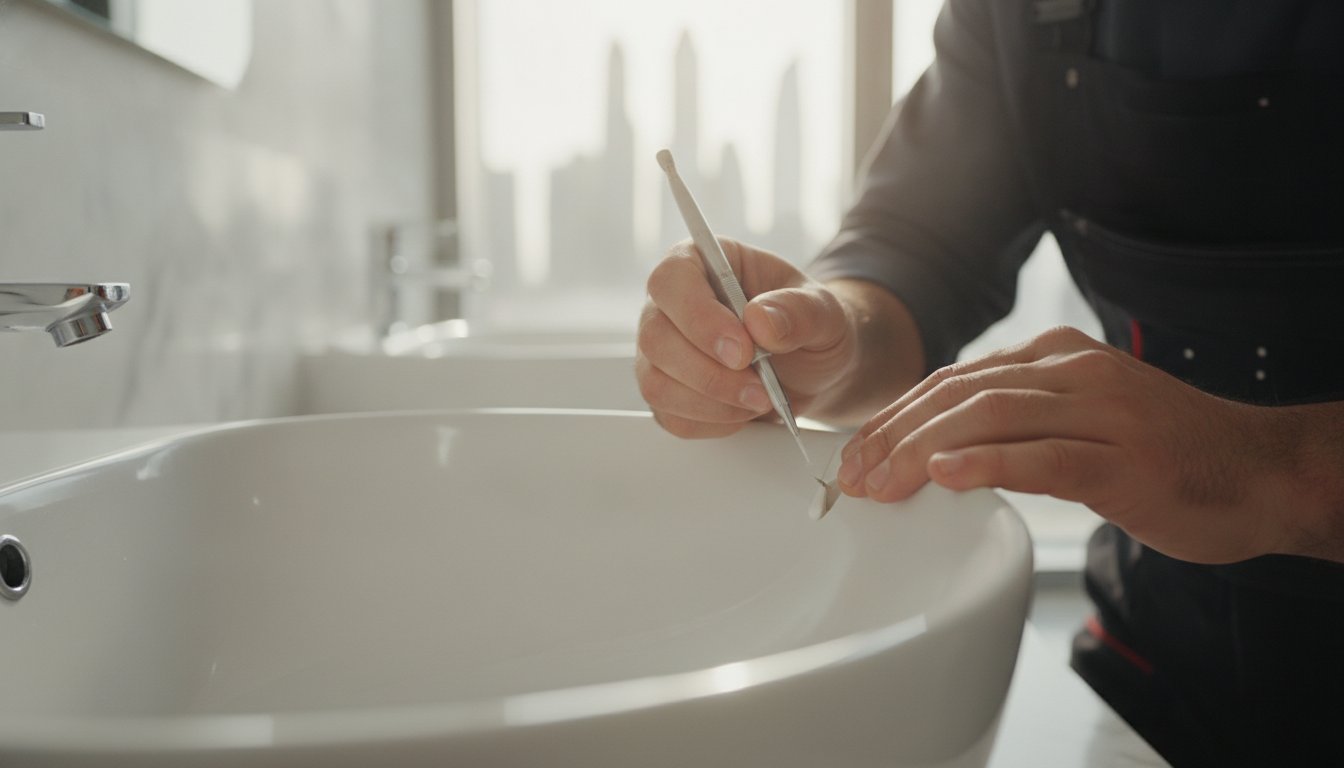 Chipped Porcelain Sink Repair UAE: Professional On-Site Restoration 2026
