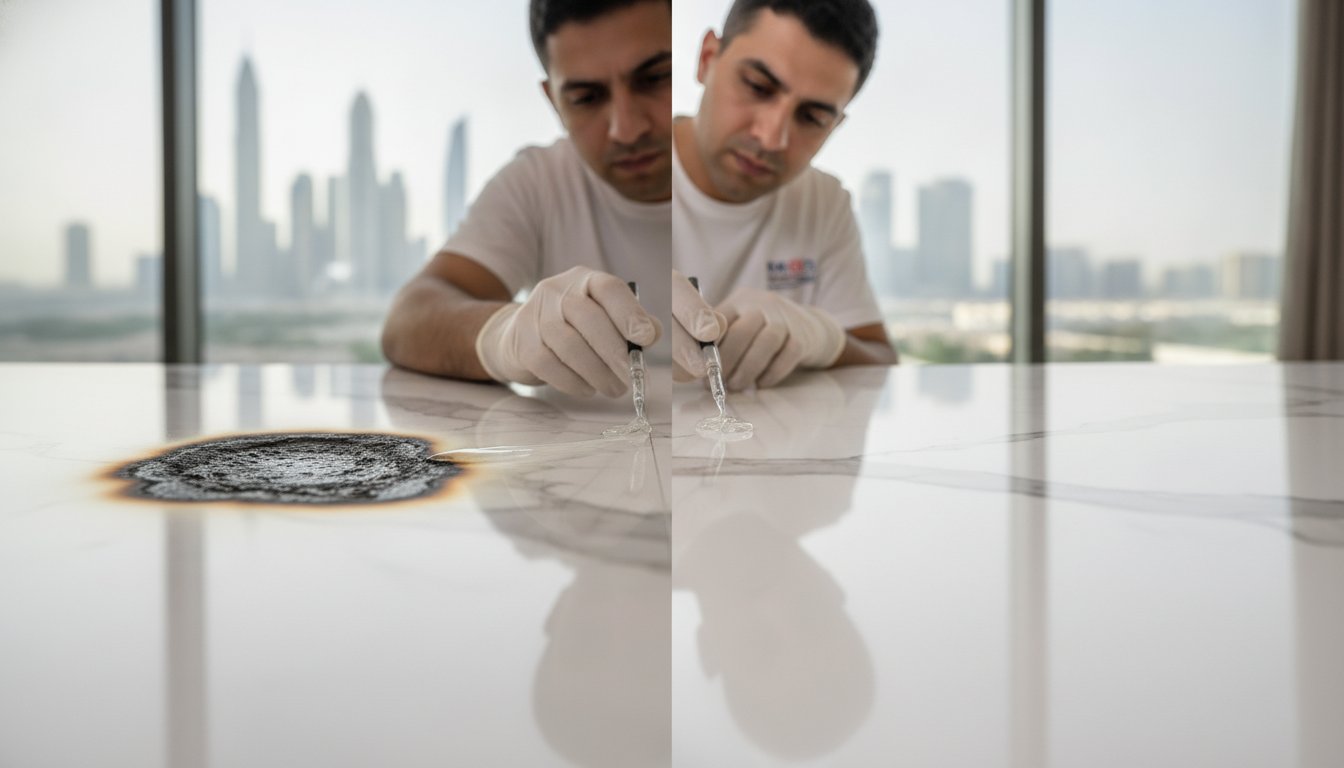 How to Repair a Burn Mark on a Laminate Worktop: Professional Restoration vs. DIY
