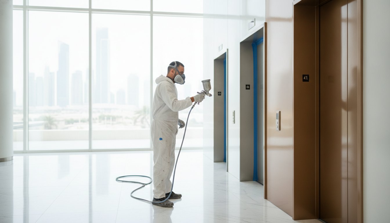 Professional On-Site Spray Painting Services in Dubai: The Ultimate Restoration Guide