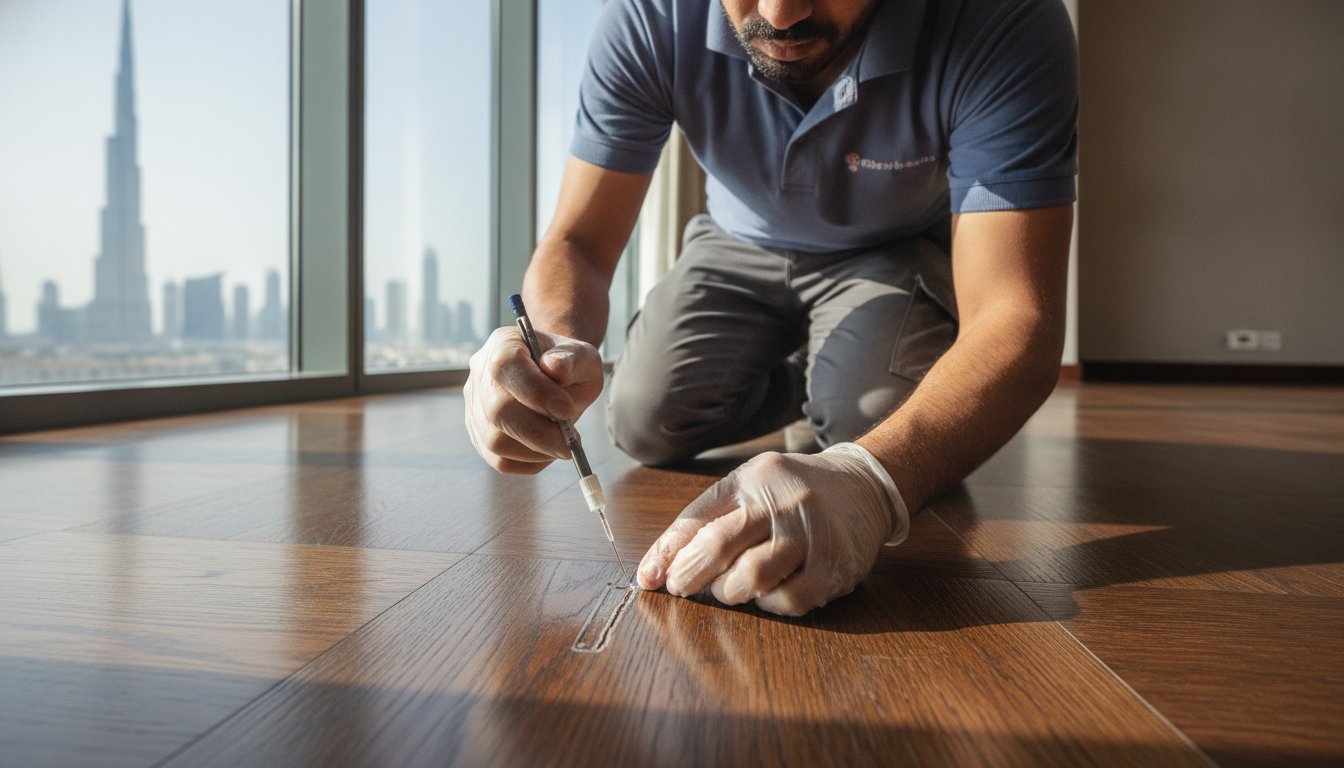 Professional Wood Floor Scratch Repair Dubai: Invisible Restoration & Savings