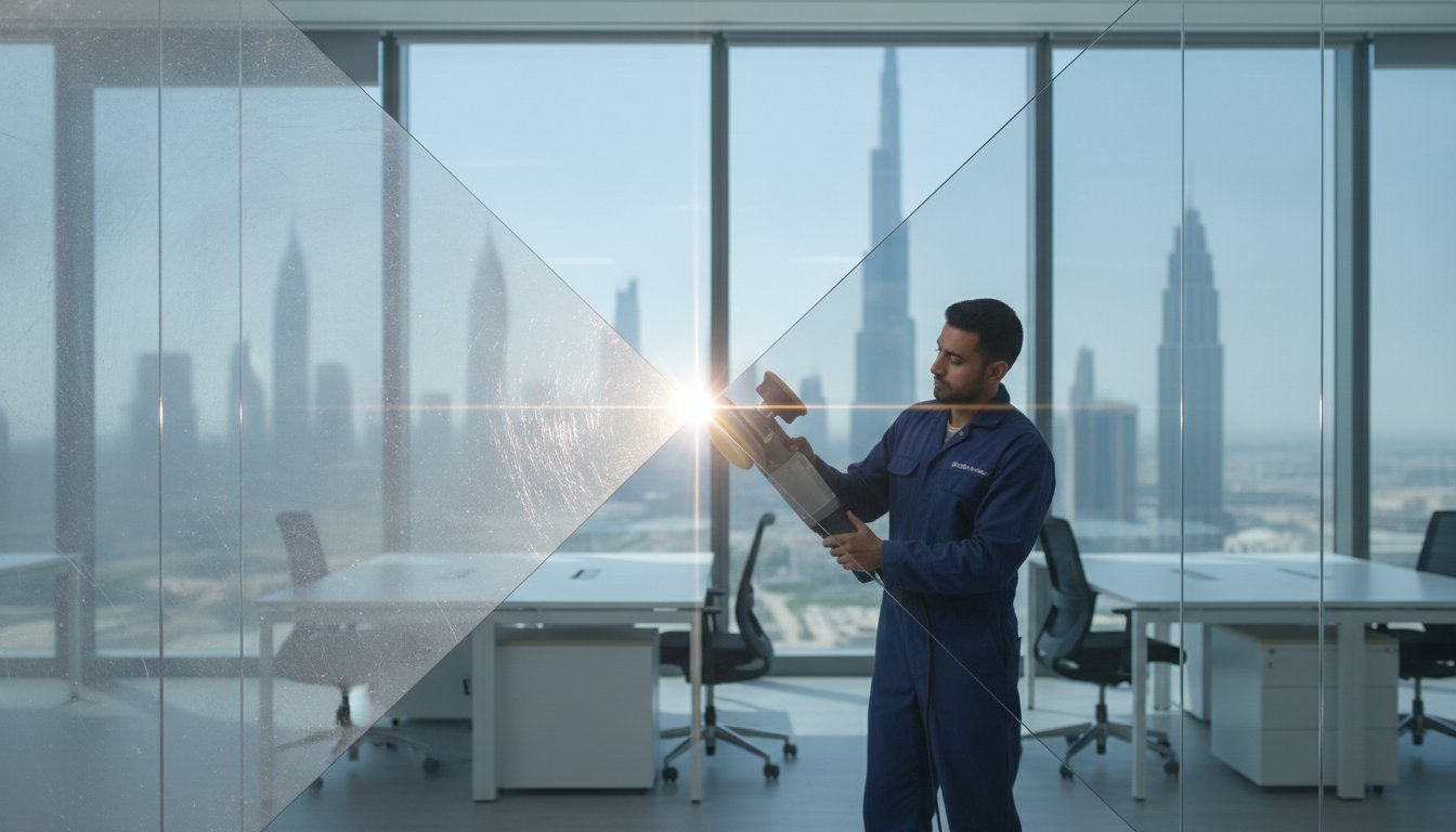 Office Glass Partition Scratch Repair: The Professional Guide to Restoration