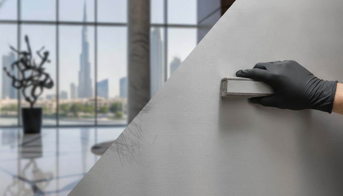 Professional Brushed Stainless Steel Repair in the UAE: The 2026 Restoration Guide